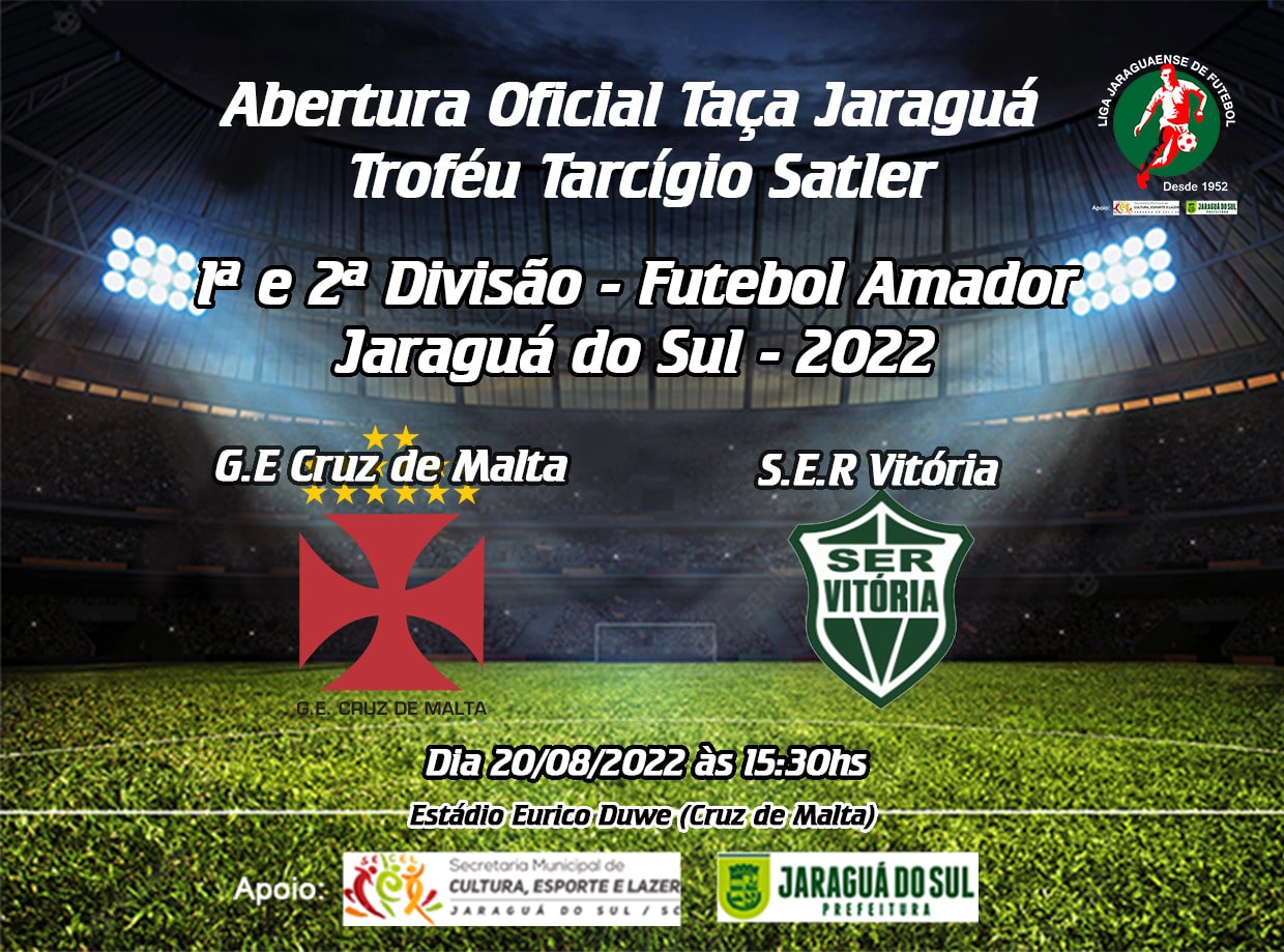 Liga Jaraguaense de Futebol inicia no sábado as competições da 1ª e 2ª Divisão