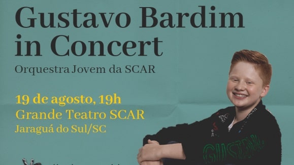 Gustavo Bardim realiza turnê com Orquestra