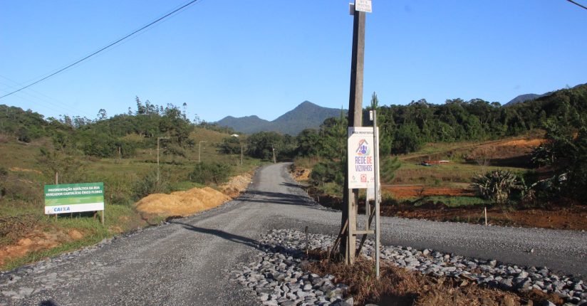 Trecho da Rua Vereador Cantalício Flores em Guaramirim receberá asfalto