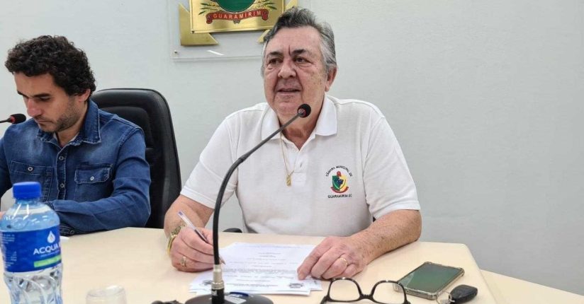 Pavimentação domina os pedidos na Câmara de Vereadores de Guaramirim