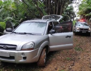 PM recuperada veículo furtado em Massaranduba