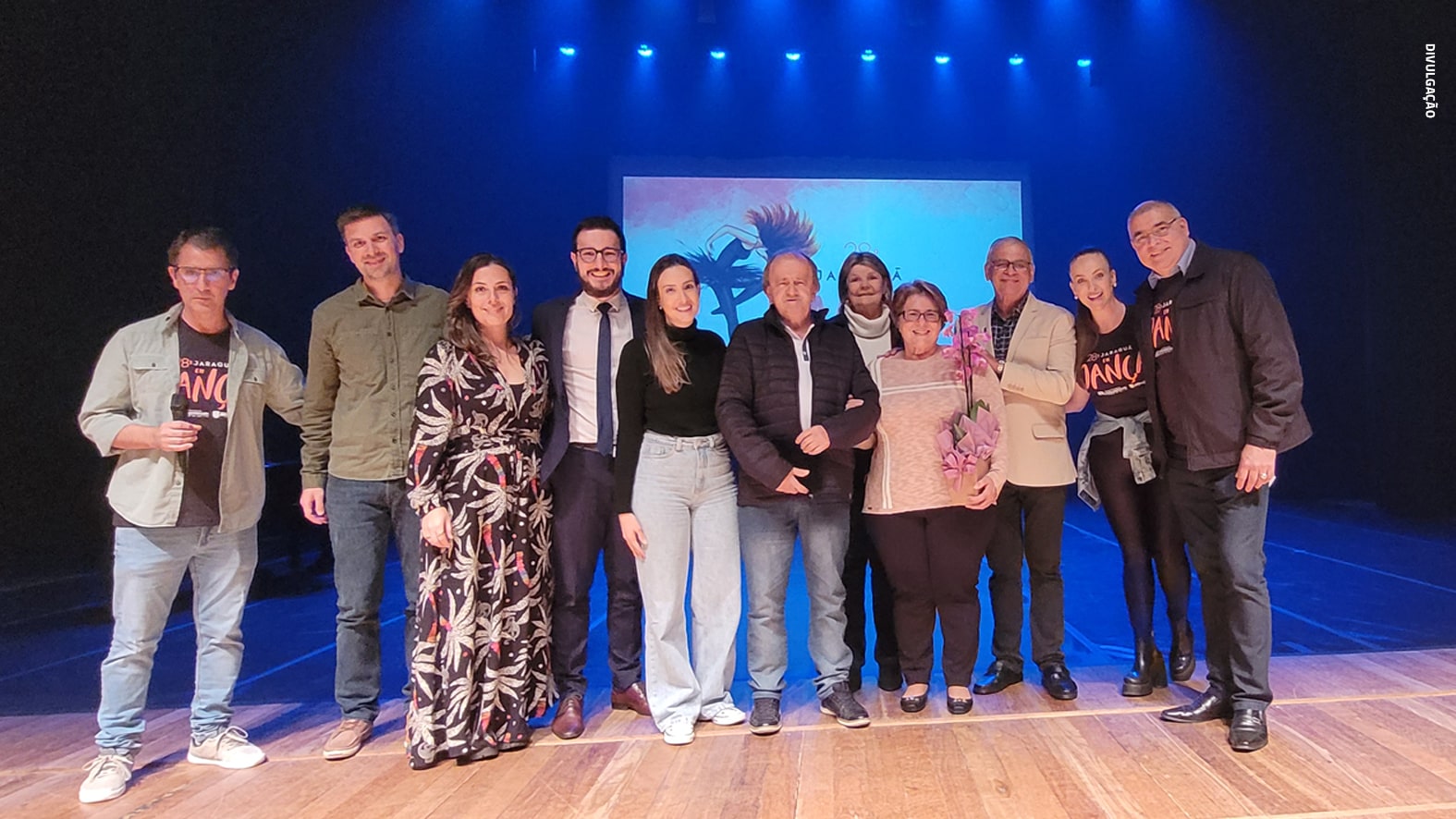 Editor do JDV é homenageado na abertura do Jaraguá em Dança