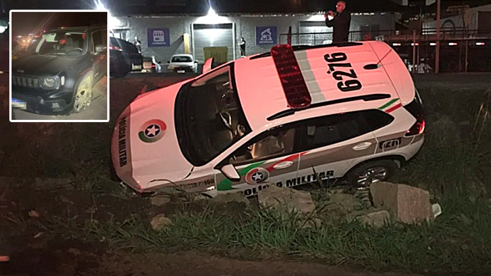 Homem que sequestrou duas mulheres morre baleado em Blumenau