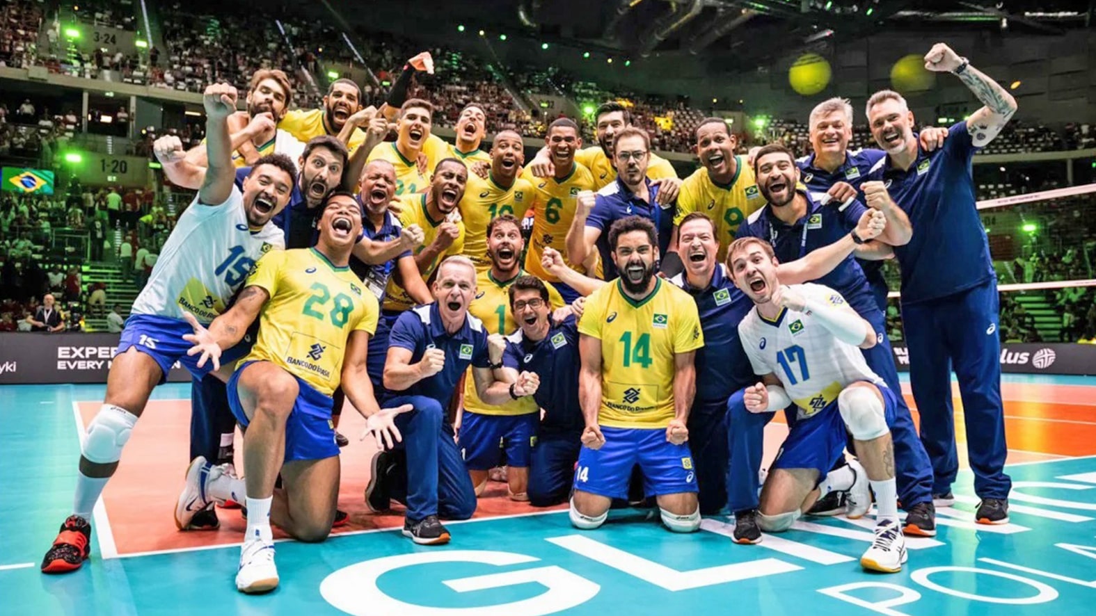 Brasil vence a Eslovênia e conquista bronze no Mundial de vôlei masculino