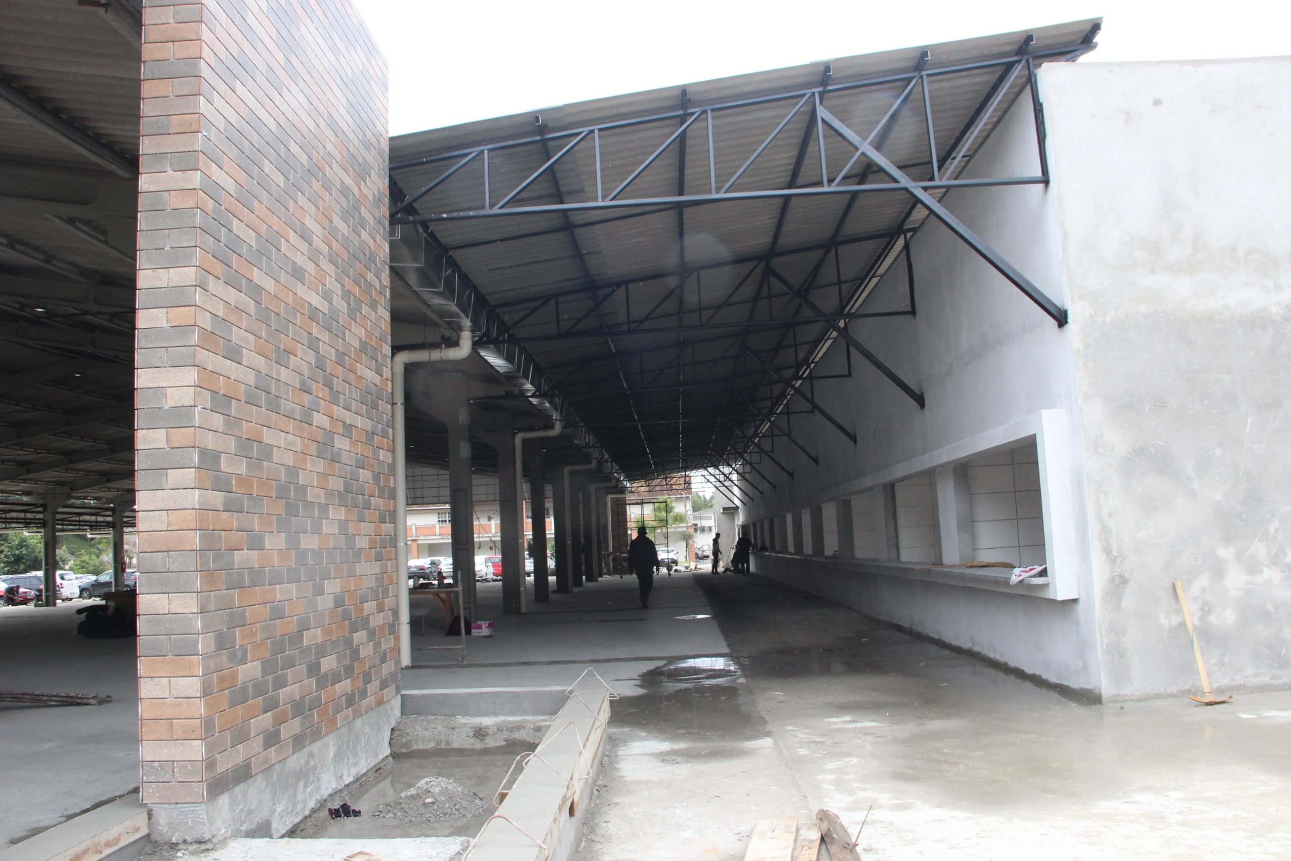 Nova praça de alimentação está na fase de conclusão