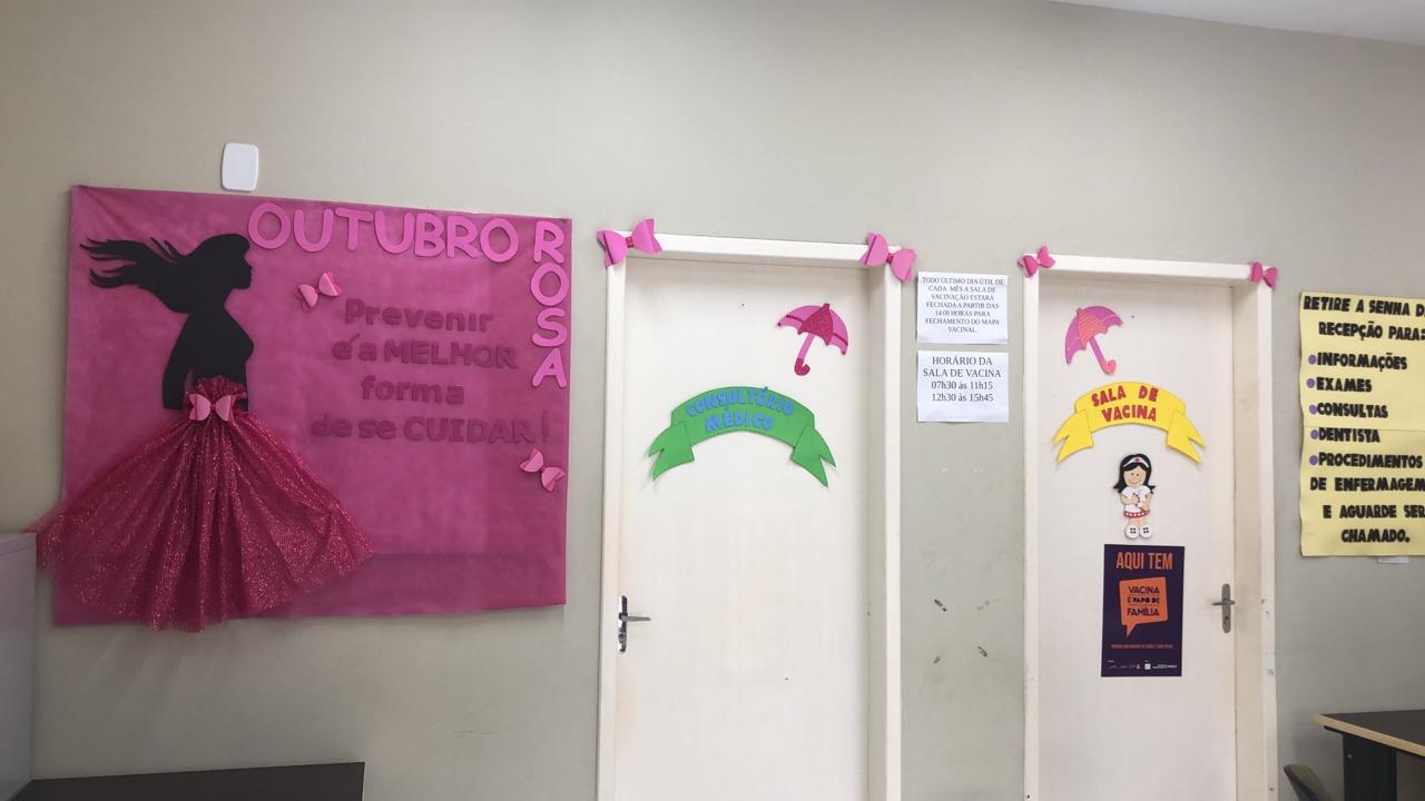 Município engajado em ações para o Outubro Rosa