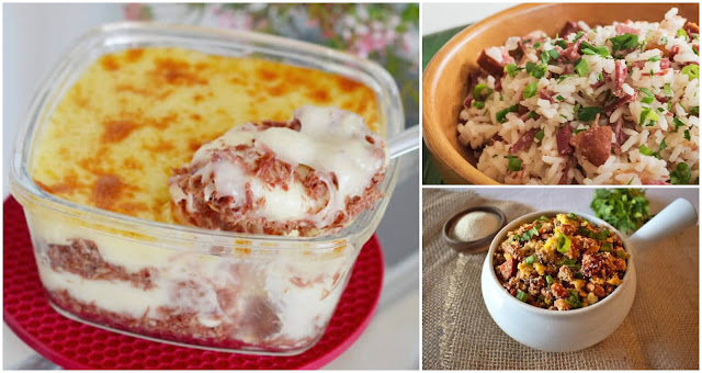 Almoço de Domingo - Sugestões para pratos rápidos