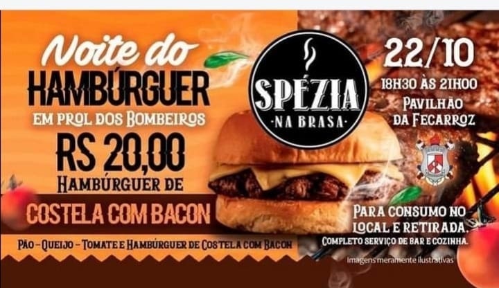 Especial Educação: Sábado tem a Noite do Hambúrguer em prol dos Bombeiros