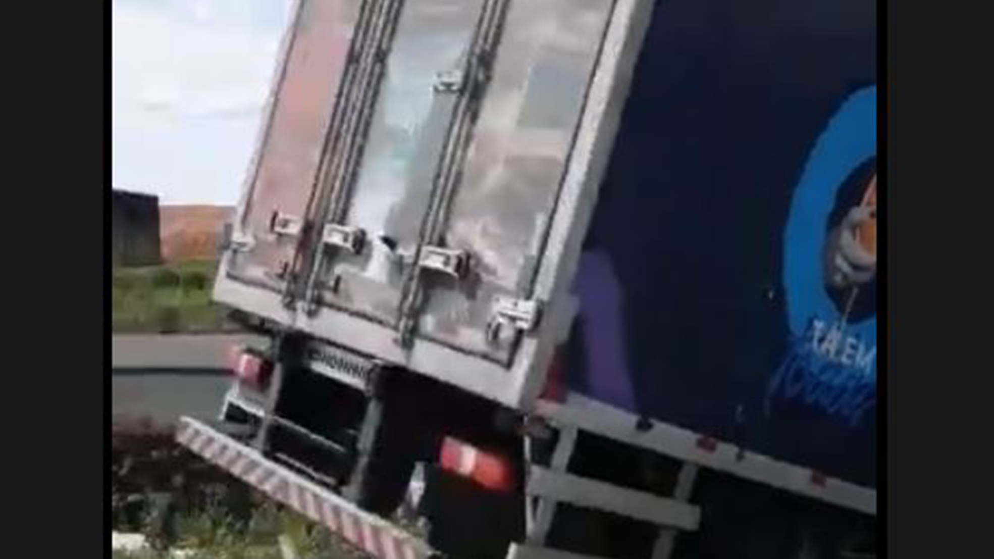 [VÍDEO] BR 280 – Acidente na região do Poço Grande – Entre Araquari e Guaramirim