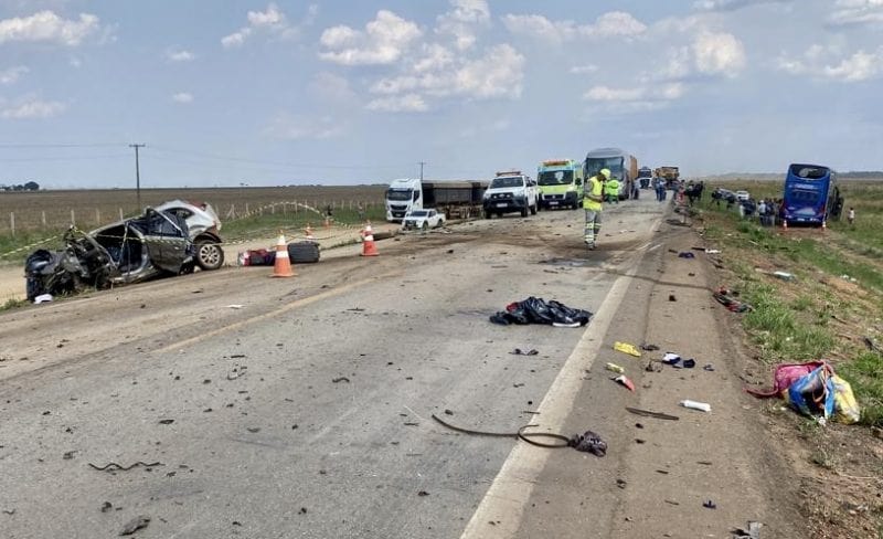 Família de SC morre em acidente grave em MT