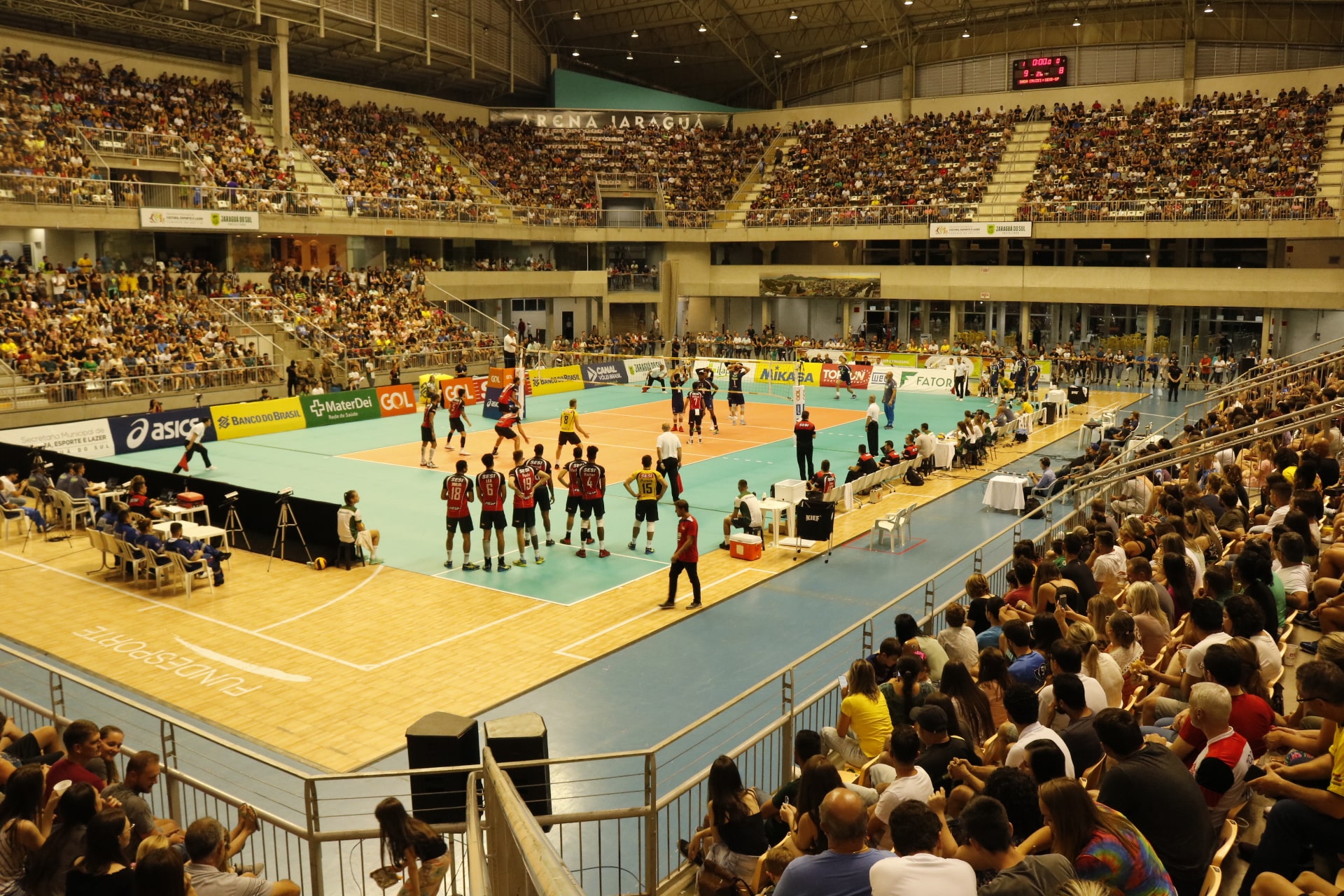 Organização detalha hoje a Copa Brasil de Vôlei na Arena