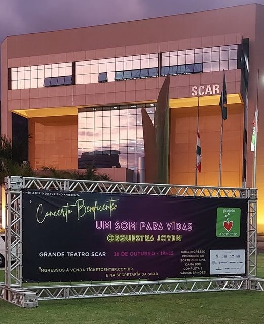 Concerto da Orquestra Jovem ao projeto A Semente