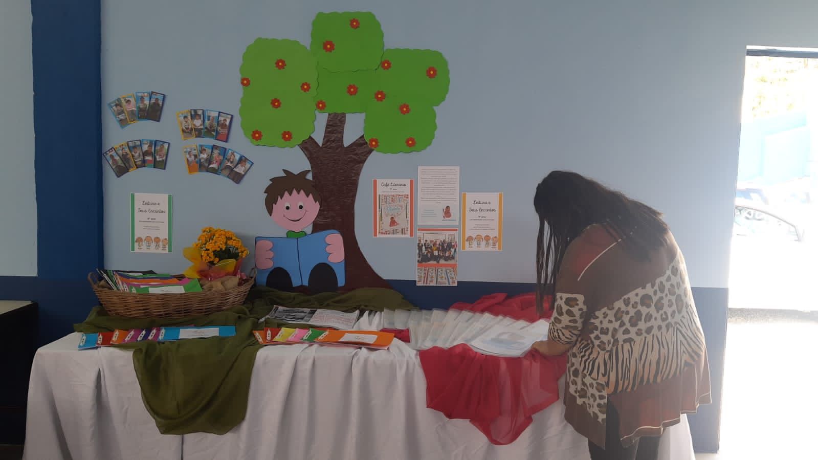 Exposição mostra o projeto Leitura e seus Encantos