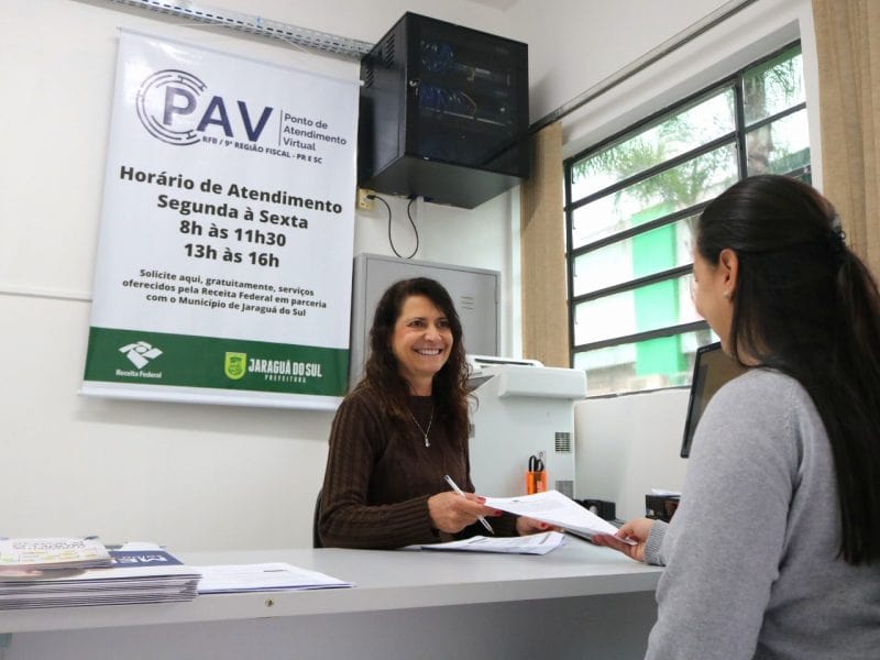 Jaraguá do Sul volta a ter ponto de atendimento da Receita Federal