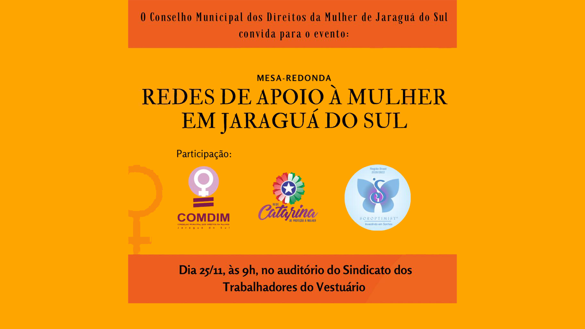 Comdim realiza mesa redonda sobre os direitos da mulher