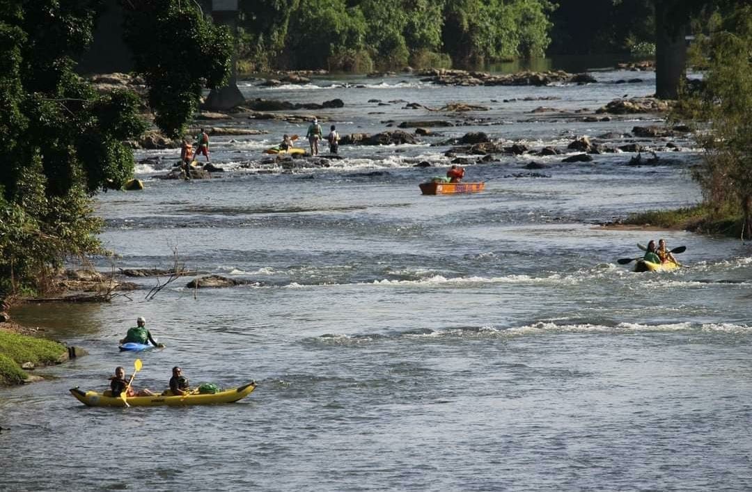 Sábado tem canoagem de Corupá a Jaraguá do Sul