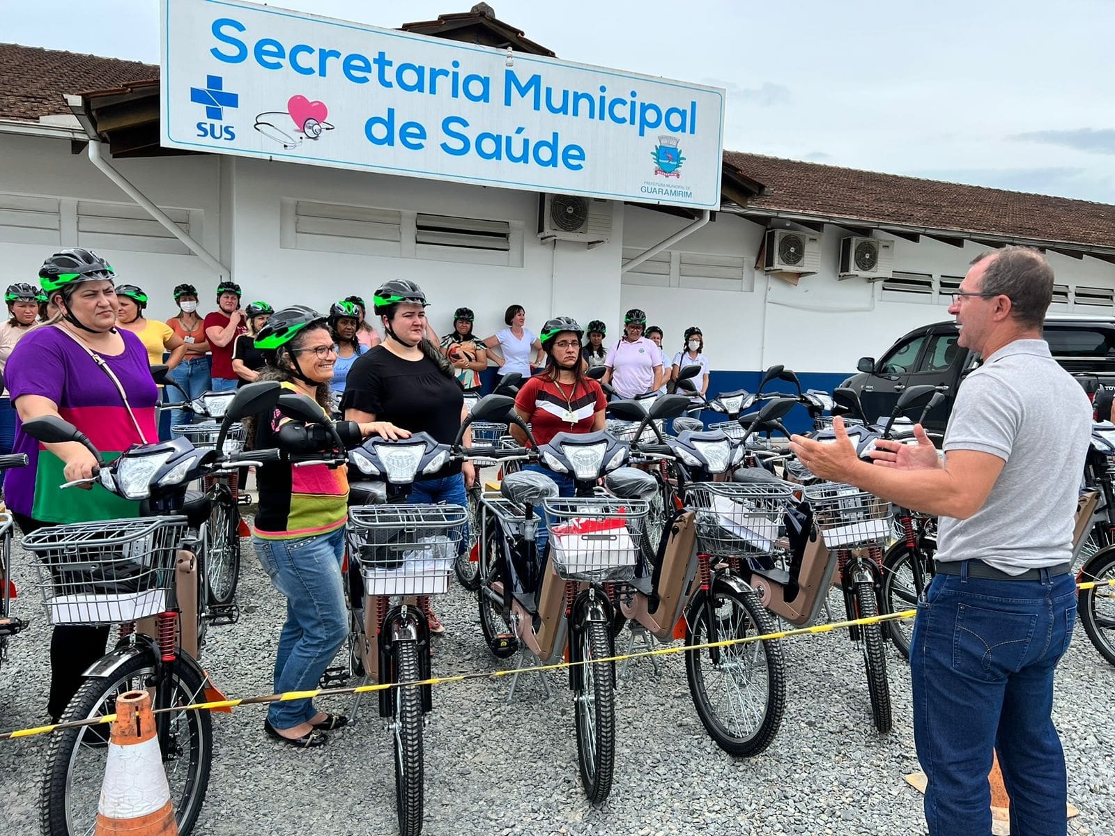 Guaramirim adquire bicicletas elétricas para agentes de saúde
