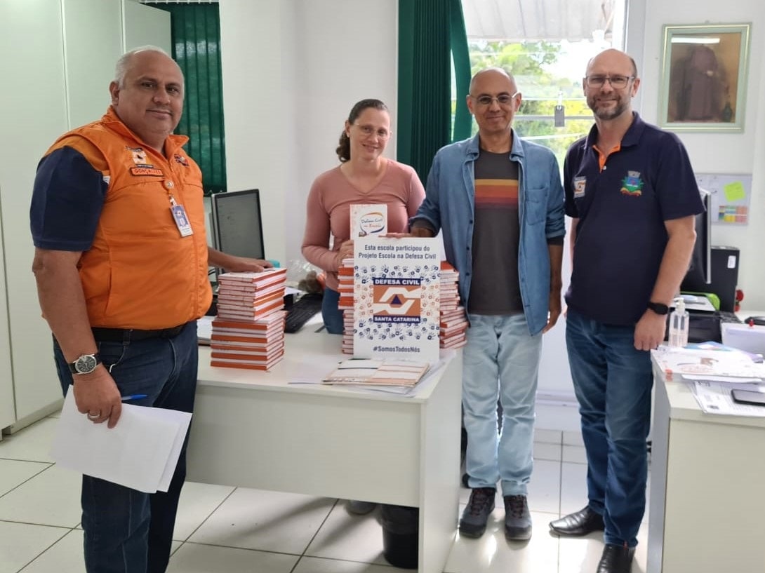 Projeto envolve comunidade escolar na prevenção de desastres