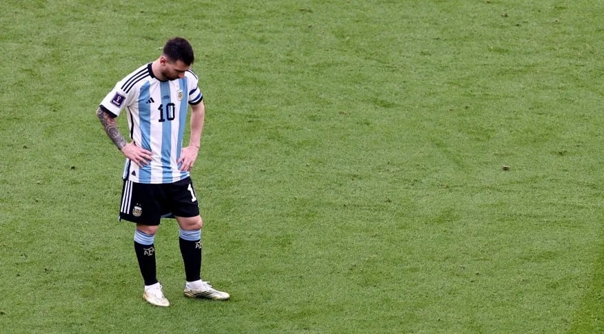 Vitória da Arábia Saudita sobre Argentina é maior zebra estatística da história das Copas