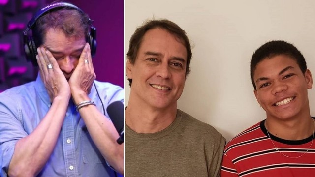 Marcello Antony chora ao contar que filho era soropositivo