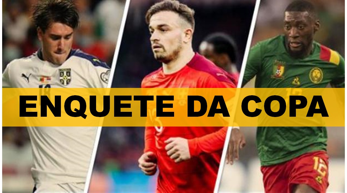 Enquete: Qual seleção do Grupo G vai para as oitavas de finais junto com o Brasil?