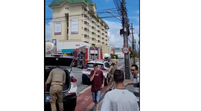 Tanque que transportava gás apresenta risco de explosão na Epitácio Pessoa