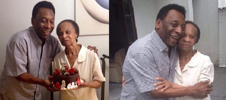 Dona Celeste, a mãe que viu o craque nascer e falecer