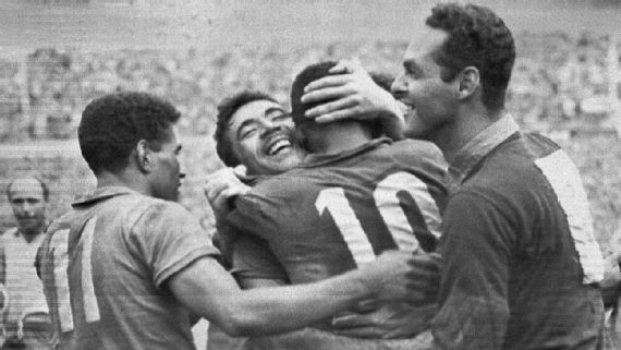 Sem o ‘caçula’ Pelé, seleção que conquistou a primeira Copa para o Brasil tem apenas cinco campeões vivos