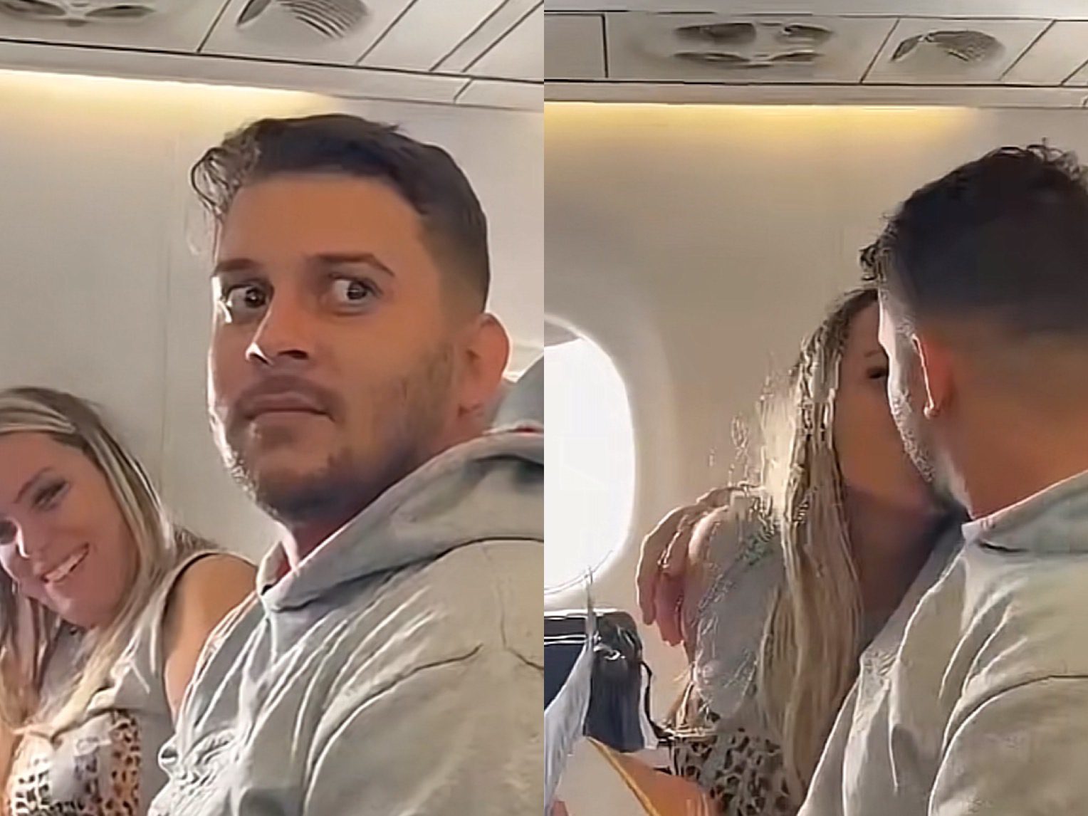 VÍDEO: Homem descobre que será pai de gêmeos durante anúncio de piloto em voo