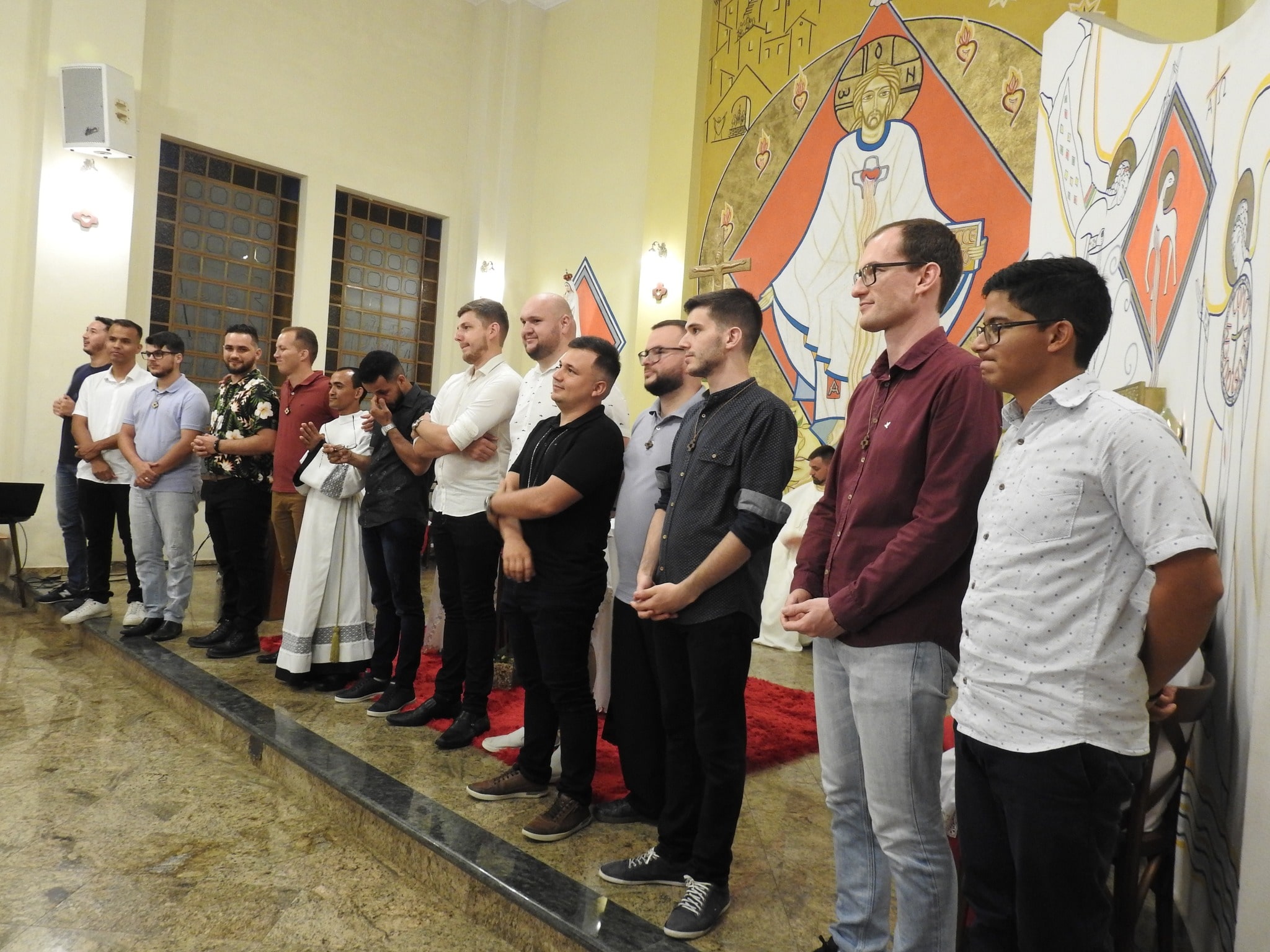 Noviços do SCJ fazem a primeira profissão religiosa na quinta-feira