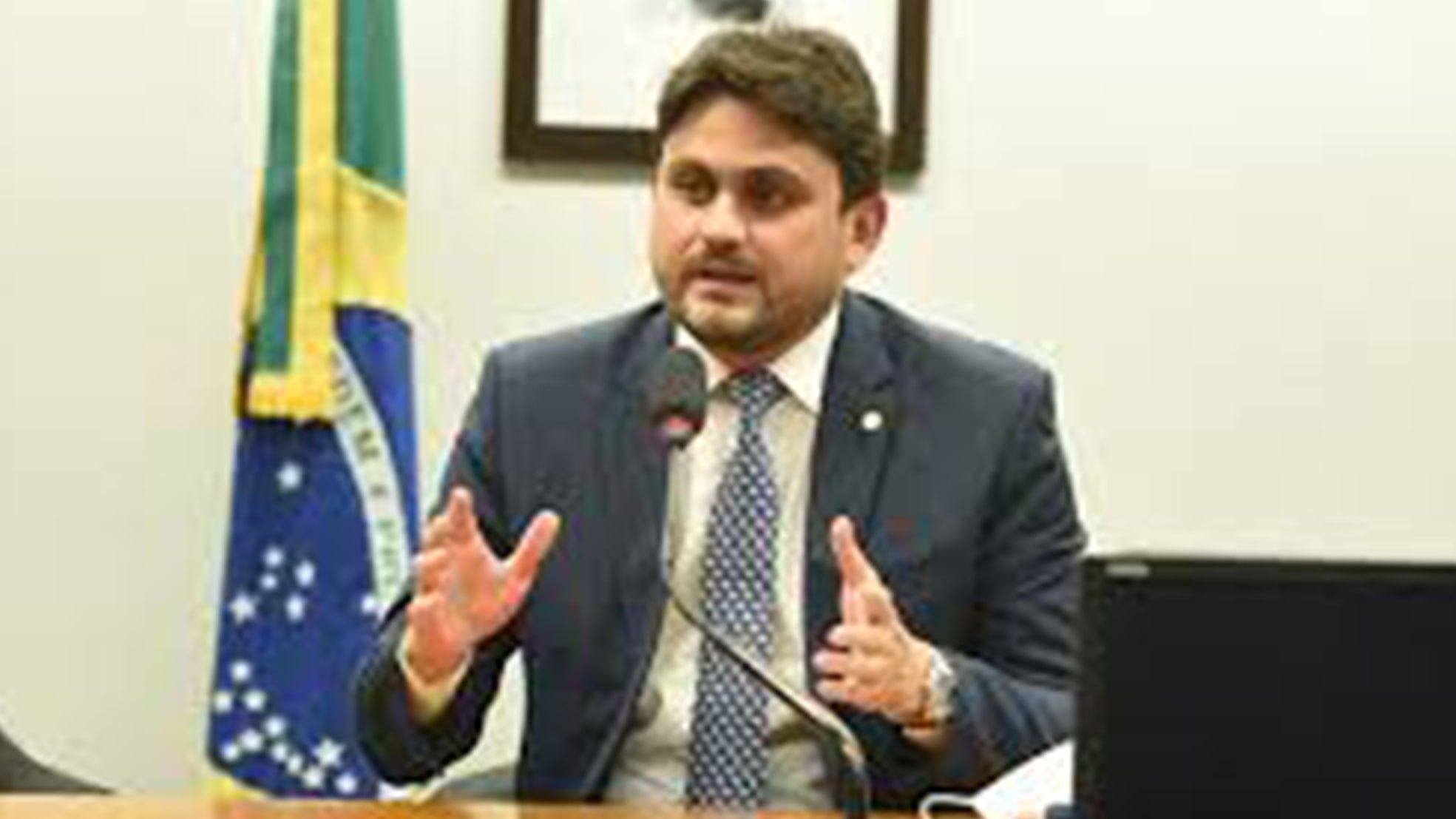 Prefeito Chiodini com o Ministro das Comunicações