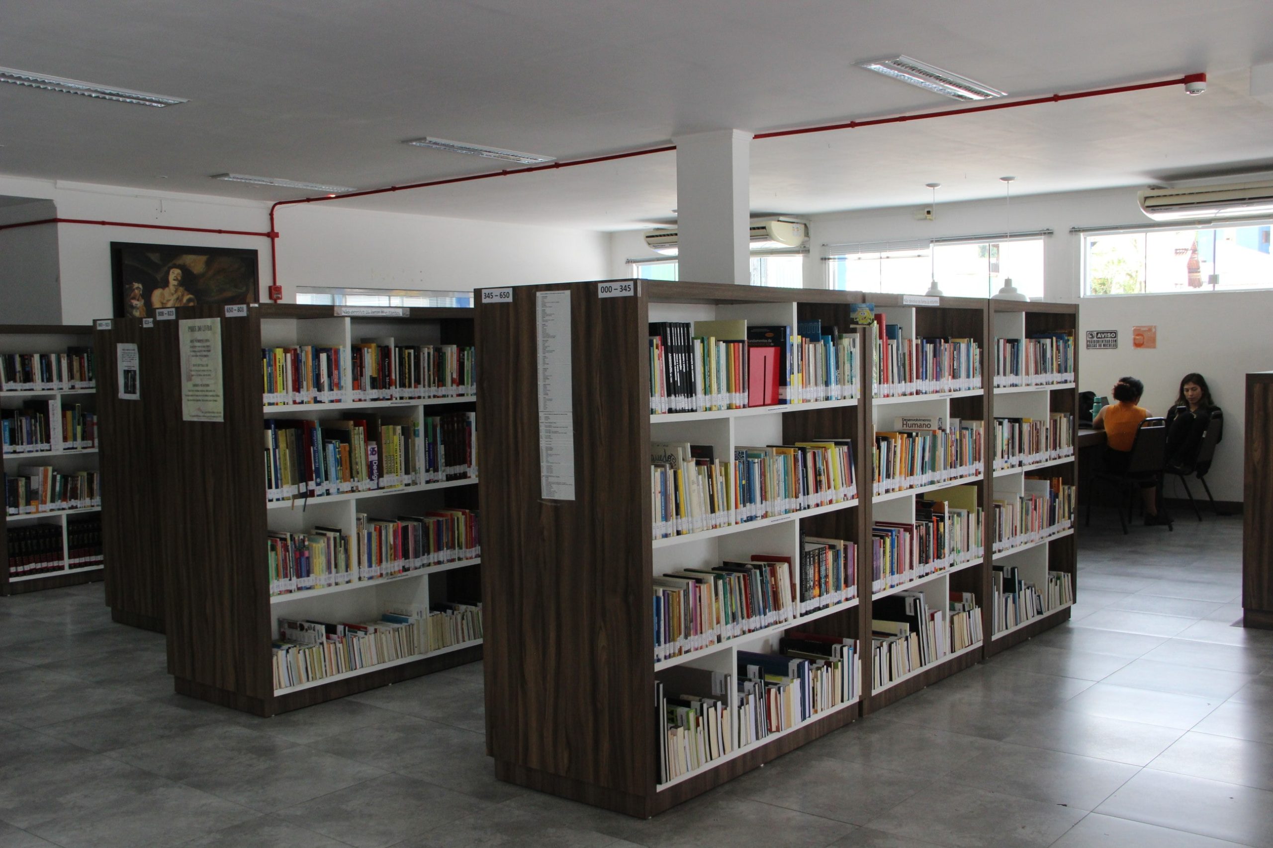 Gestão da biblioteca é atualizada e equipe passa por treinamento