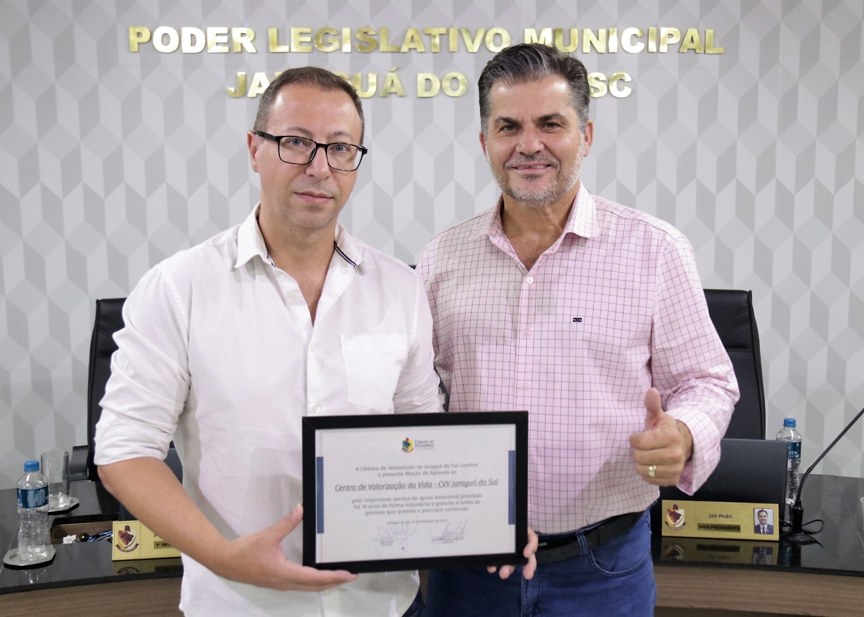 CVV recebe o reconhecimento pelos 18 anos de atuação na cidade