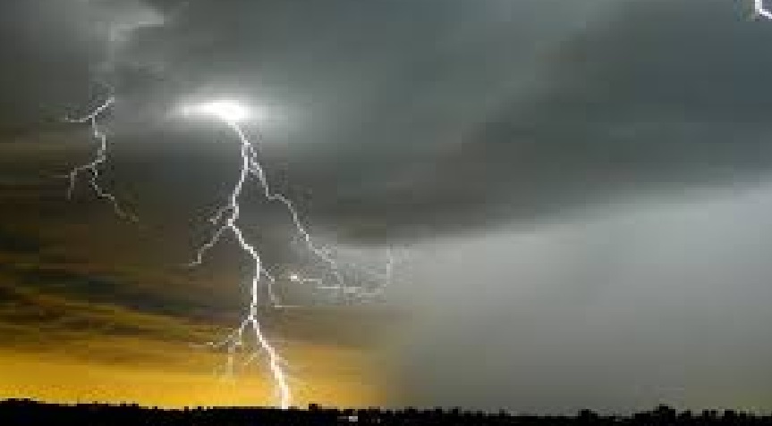 Fazendeiro tem prejuízo de R$ 200 mil com queda de raio, veja vídeo