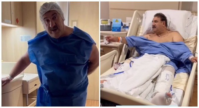 Ratinho passa por cirurgia e agita hospital, veja o vídeo
