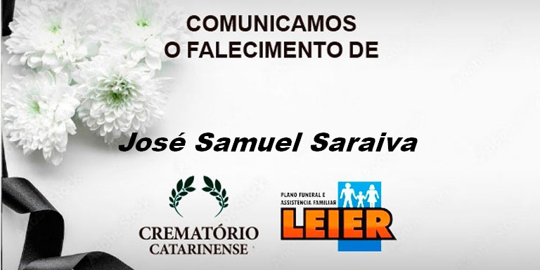 Plano Leier informa o falecimento de José Samuel Saraiva