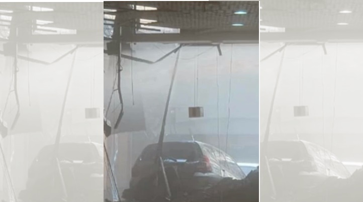 Teto do shopping Osasco Plaza, desaba – veja os vídeos