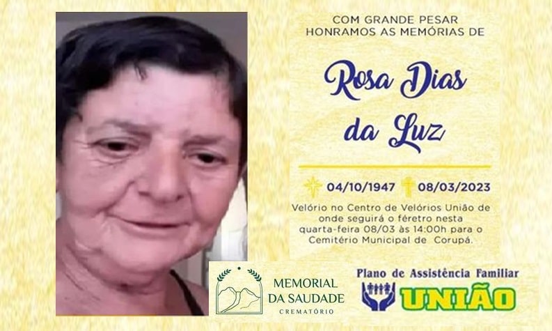 PLANO UNIÃO informa – FALECIMENTO