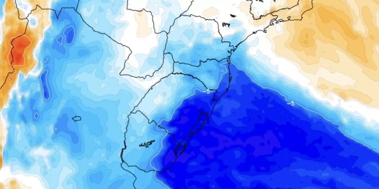 FRENTE FRIA ACABA COM SEQUÊNCIA RECORDE E HISTÓRICA DE DIAS DE CALOR