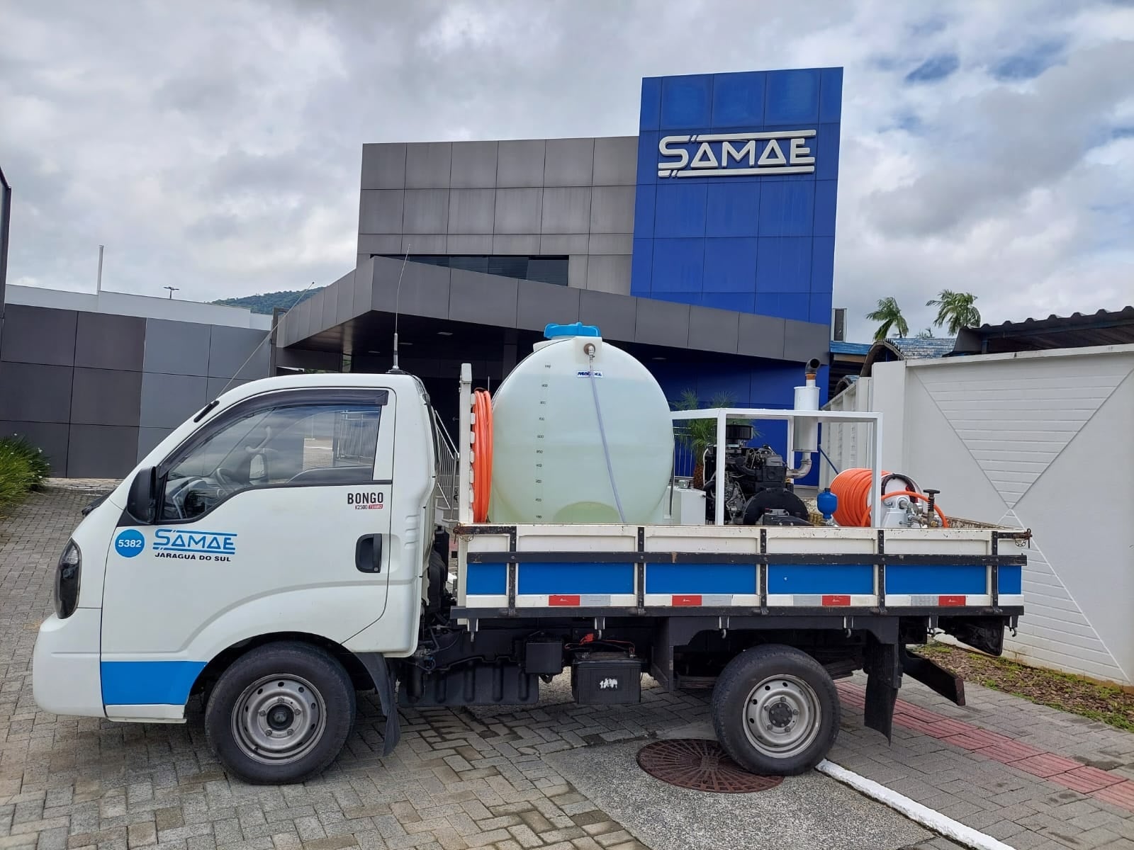 Samae adquire equipamento de hidrojateamento