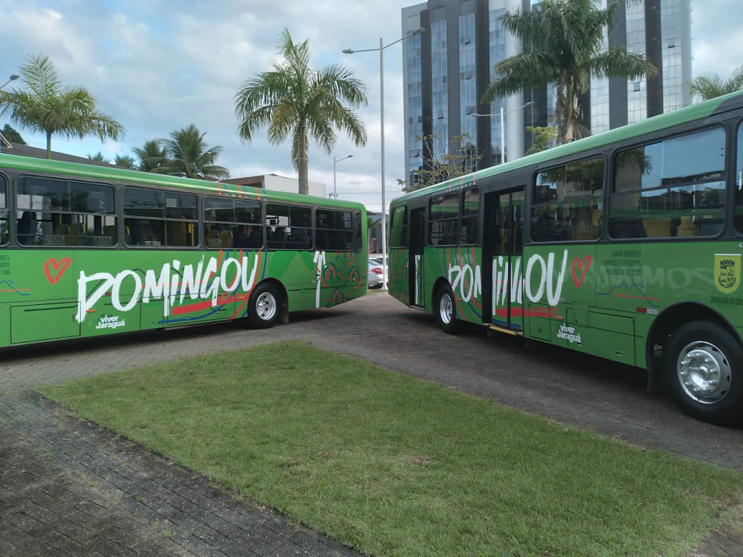Transporte público entre os parques de Jaraguá do Sul terá tarifa de R