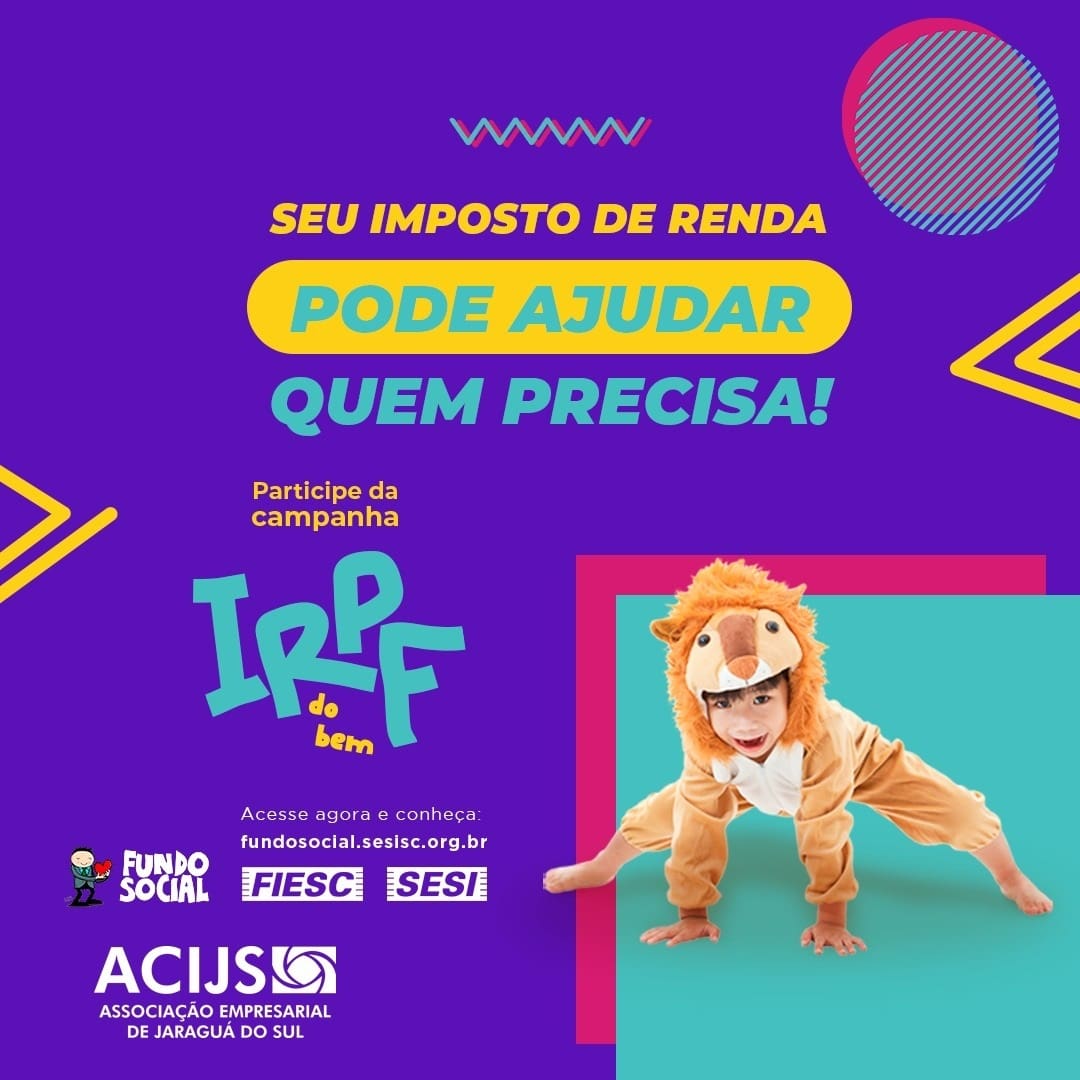 Campanha incentiva doação a projetos sociais via Imposto de Renda