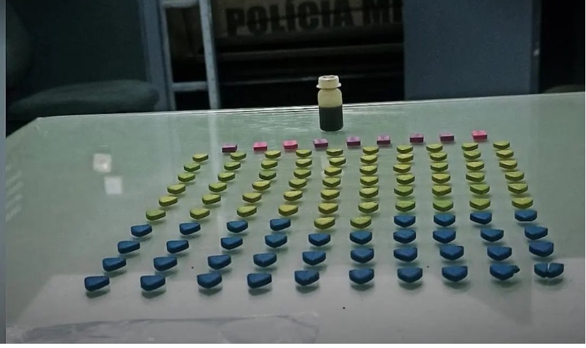 PM prende traficante de drogas sintéticas