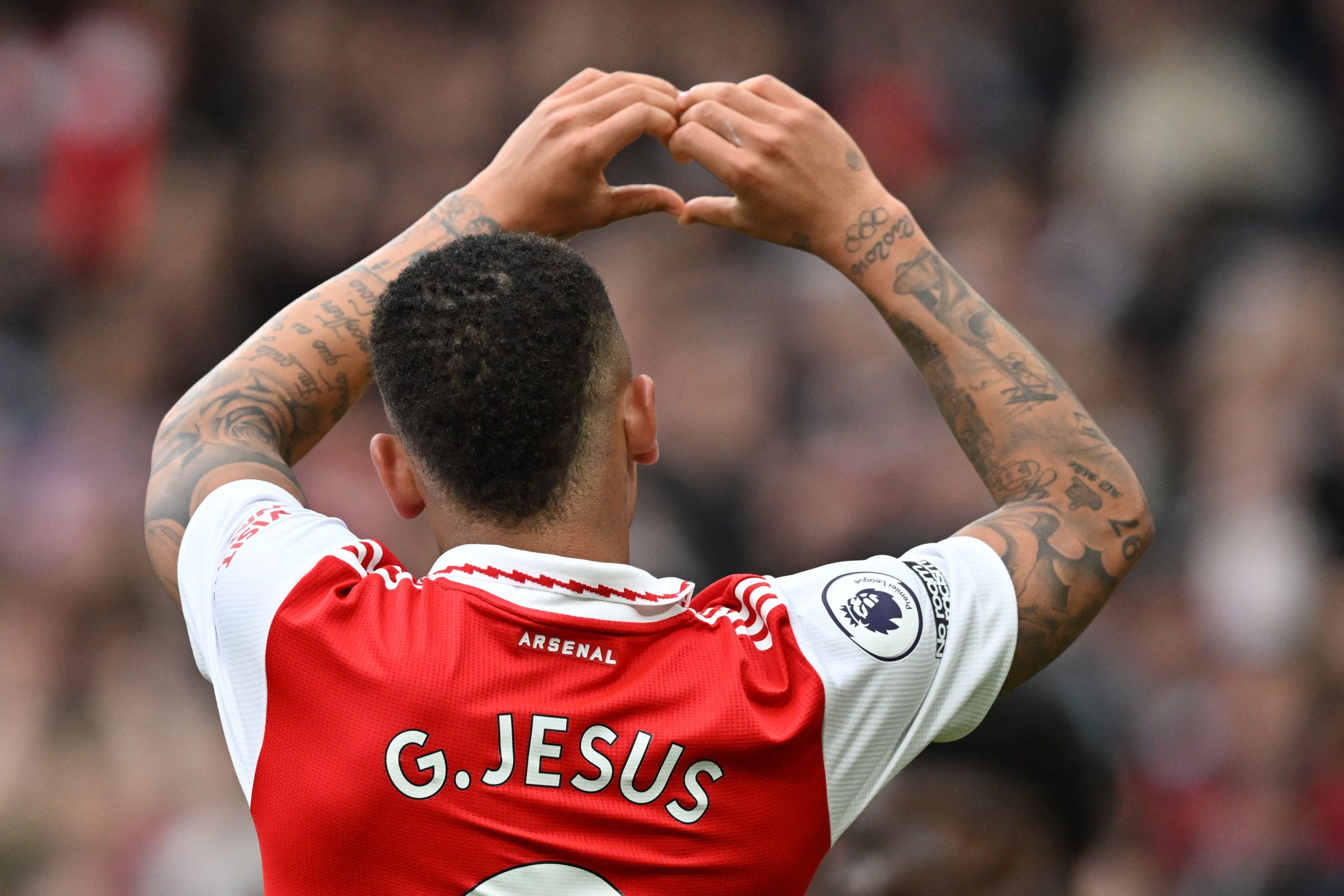 Arsenal vence o Leeds com dois gols de Gabriel Jesus