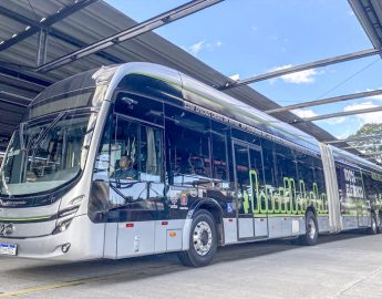 Curitiba começa a testar ônibus elétricos da BYD na próxima sexta-feira