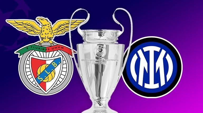 Inter de Milão surpreende Benfica e fica perto da semifinal da Champions