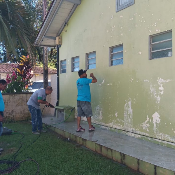 Iniciada a reforma de prédio de duas Secretarias