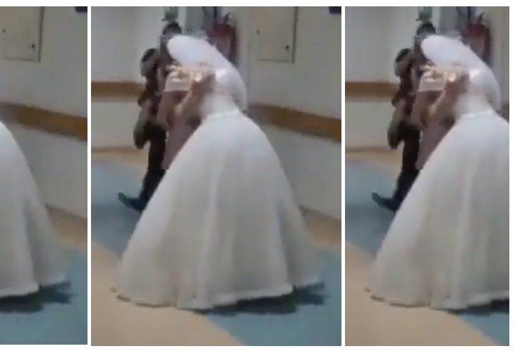 VÍDEO: Noiva visita a avó no hospital antes do casamento em Jaraguá do Sul