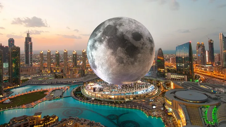 O gigantesco hotel lunar de R$ 25 bilhões que será construído em Dubai
