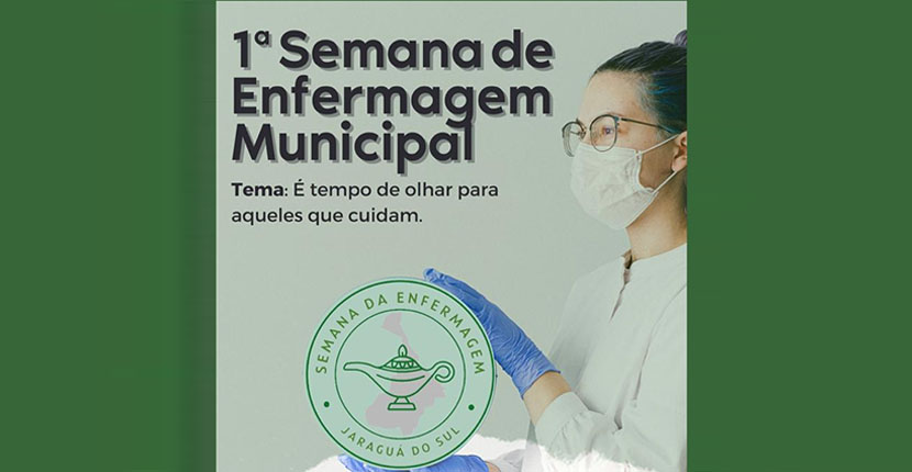 Jaraguá do Sul terá 1ª Semana de Enfermagem Municipal